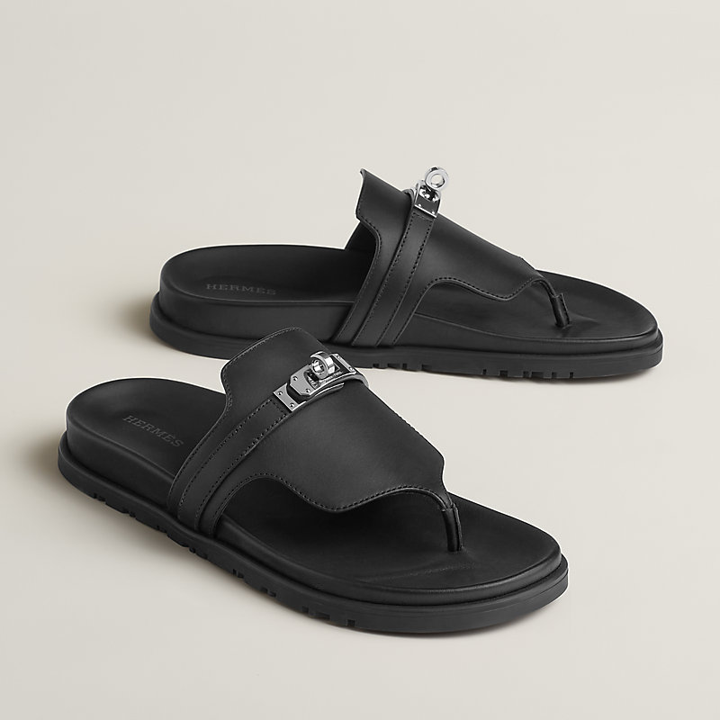 Hermes best sale sandal black